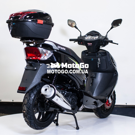 Скутер Spark SP150S-17R Черный, Цвет: Чёрный, фото , изображение 6