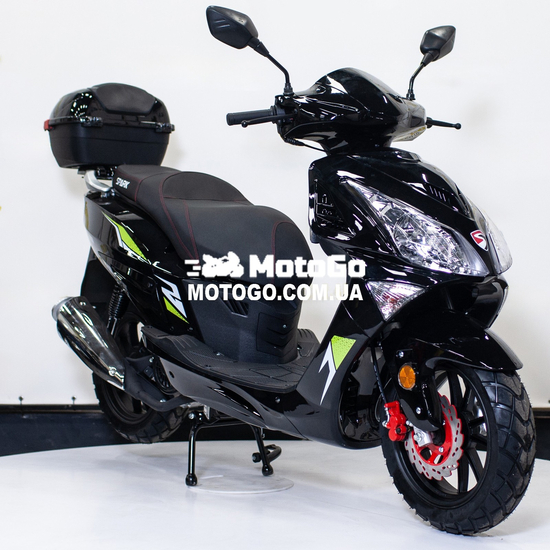 Скутер Spark SP150S-17R Черный, Цвет: Чёрный, фото , изображение 7