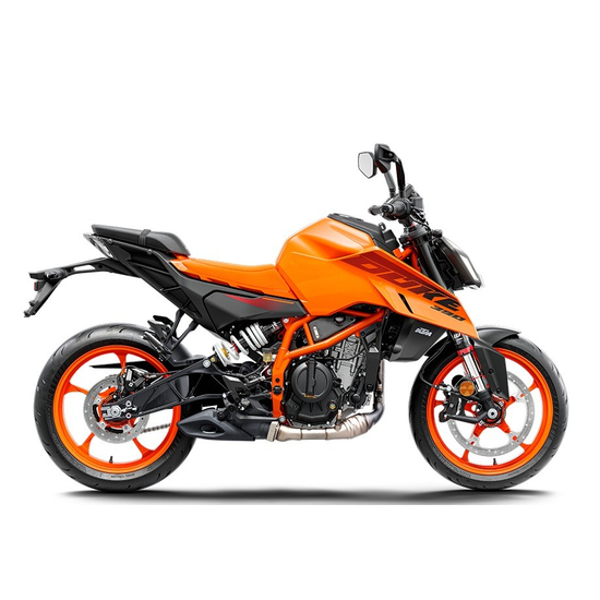 Мотоцикл KTM Duke 390 Оранжевый, Цвет: Оранжевый, фото , изображение 2
