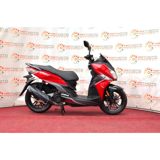 Скутер Sym Jet 14 200 Красный, Цвет: Красный, фото , изображение 4