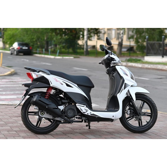 Скутер Sym Symphony SR 150 Белый, Цвет: Белый, фото , изображение 4