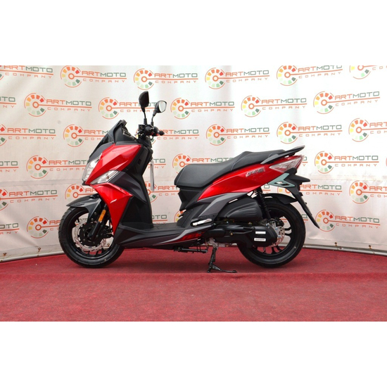 Скутер Sym Jet 14 200 Красный, Цвет: Красный, фото , изображение 5
