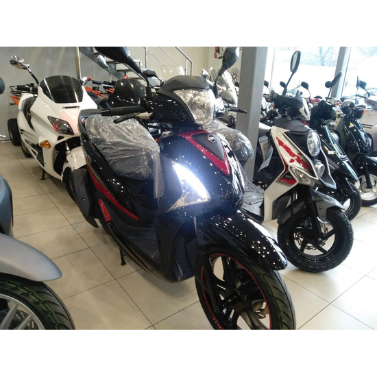 Скутер Sym Symphony ST 200i Черный, Цвет: Чёрный, фото , изображение 3