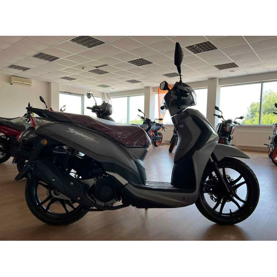 Скутер Sym Symphony ST 200 Серый, Цвет: Серый, фото , изображение 5