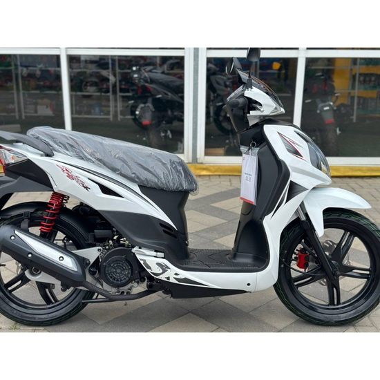 Скутер Sym Symphony SR 150 Белый, Цвет: Белый, фото , изображение 3