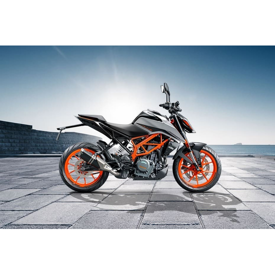 Мотоцикл KTM Duke 390 Серый, Цвет: Серый, фото , изображение 6