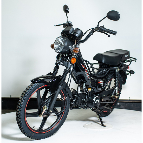 Мопед SPARK SP125C-1CF Черный, Цвет: Чёрный, фото , изображение 16