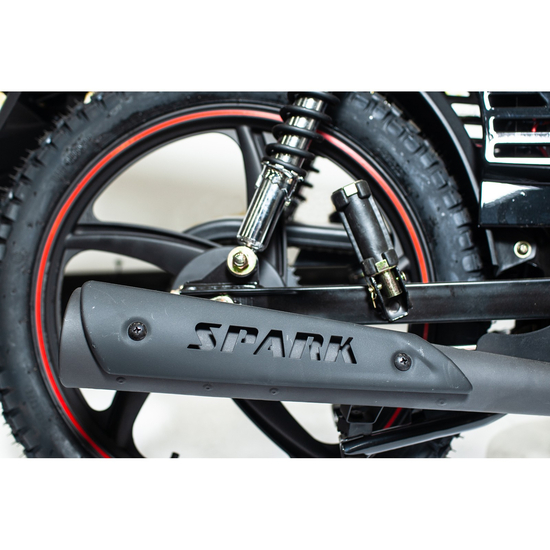 Мопед SPARK SP125C-1CF Черный, Цвет: Чёрный, фото , изображение 23