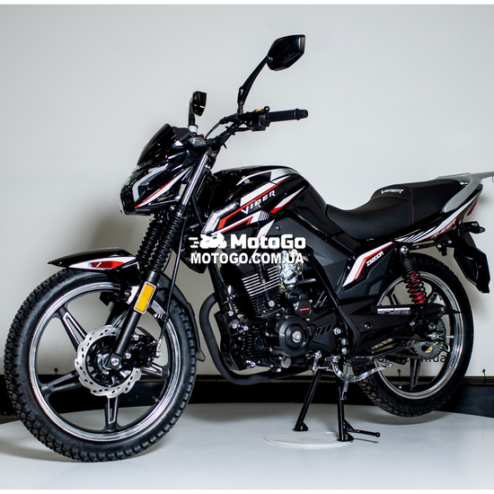 Мотоцикл Viper ZS200A Racer Чорний, Цвет: Чорний, image 