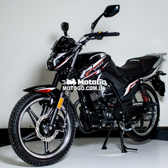 Мотоцикл Viper ZS200A Racer Чорний, Цвет: Чорний, image , зображення 4