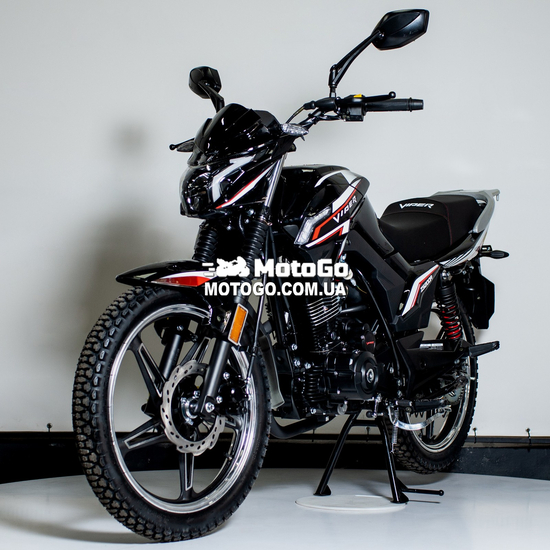 Мотоцикл Viper ZS200A Racer Чорний, Цвет: Чорний, image , зображення 8