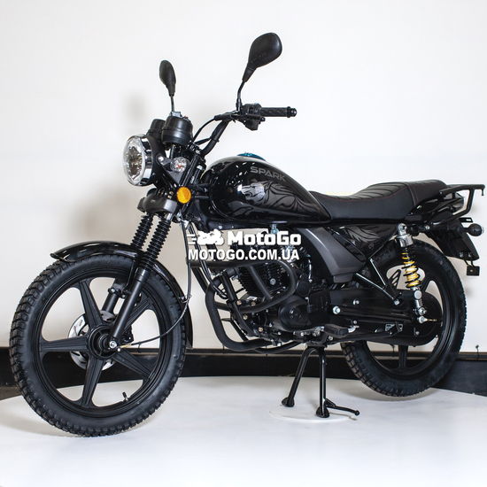 Мотоцикл Spark SP150R-14 Черный, Цвет: Чёрный, фото 