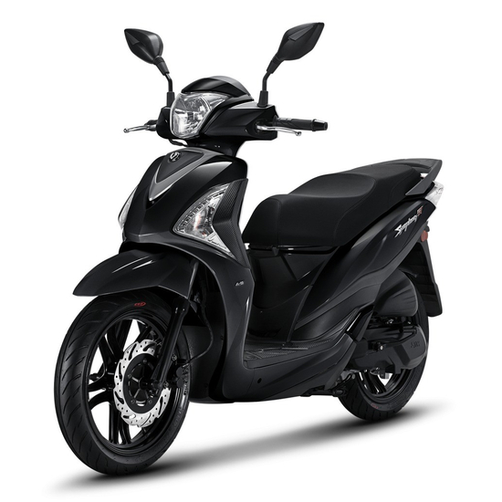 Скутер Sym Symphony ST 200i Черный, Цвет: Чёрный, фото 