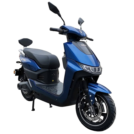 Электроскутер Yadea T9 синий, Цвет: Синий, Тип двигателя: Электрический, Посадочных мест: 2, фото , изображение 4