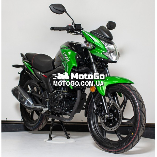 Мотоцикл LIFAN KP200 (Зелёный), Цвет: Зеленый, фото , изображение 5