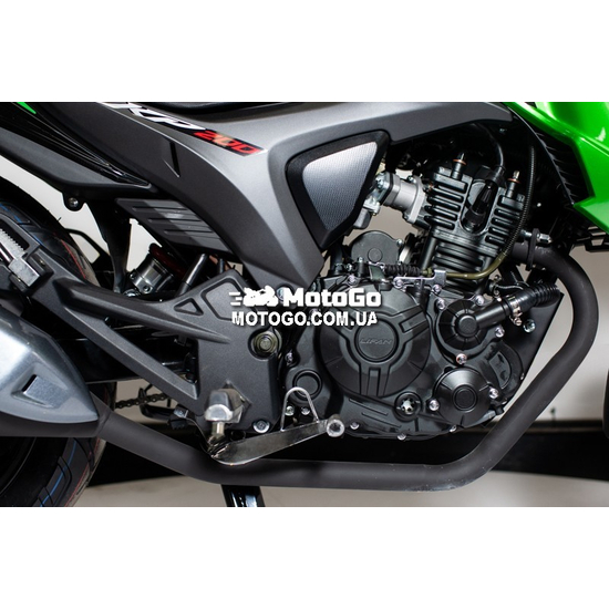 Мотоцикл LIFAN KP200 (Зелёный), Цвет: Зеленый, фото , изображение 16