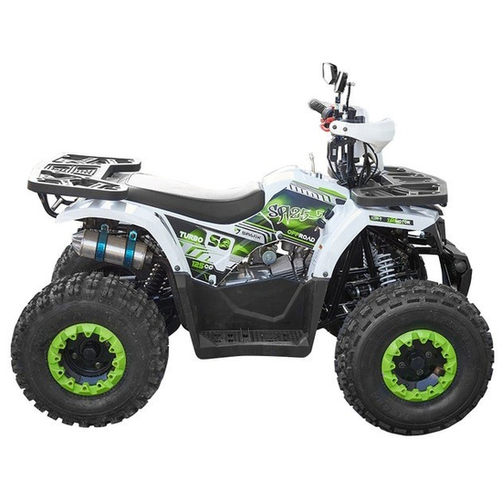 Детский / подростковый квадроцикл Spark SP 125-7 Белый, фото , изображение 3