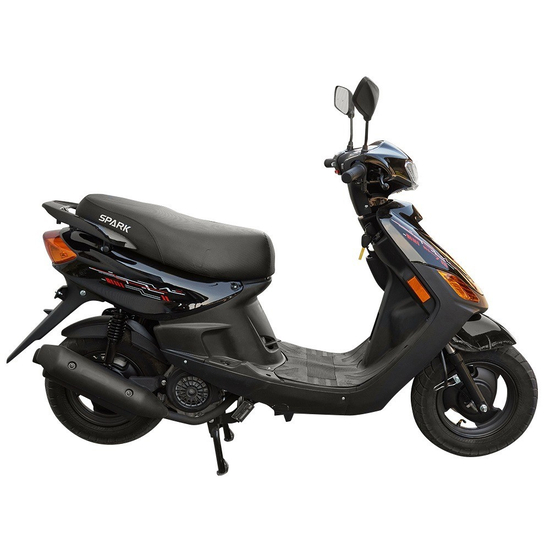 Скутер Spark SP125S-15 Черный, фото 