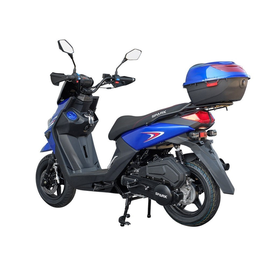 Скутер Spark SP150S-19B Синий, фото , изображение 6