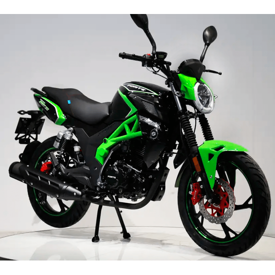 Мотоцикл FORTE FT250-X6 Чорно-зелений, image , зображення 11