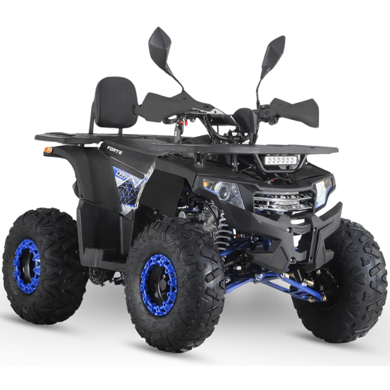 Квадроцикл FORTE ATV125F Чёрно-синий, фото 