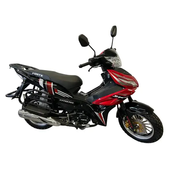 Мотоцикл FORTE FT125-FA2 Красный, фото , изображение 13