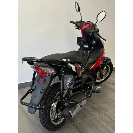 Мотоцикл FORTE FT125-FA2 Красный, фото , изображение 8