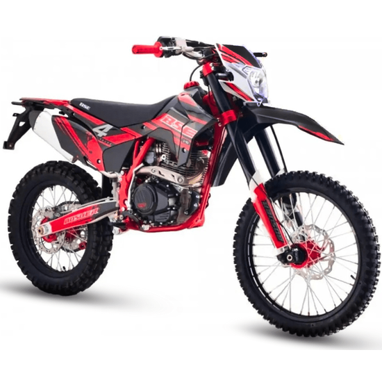 Мотоцикл Forte J10 ENDURO червоно-чорний, фото 