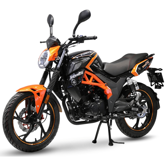 Мотоцикл FORTE FT250-X6 Чорно-помаранчевий, image , зображення 12