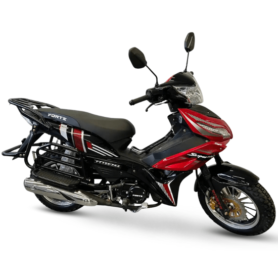 Мотоцикл FORTE FT125-FA2 Красный, фото , изображение 14
