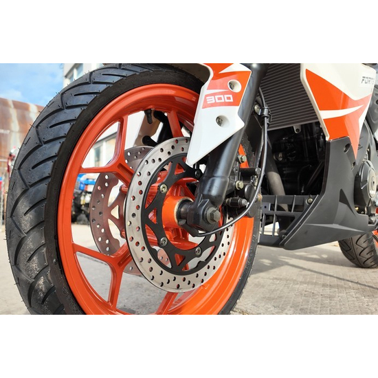 Мотоцикл FORTE FT300-R1 Оранжевый, фото , изображение 34