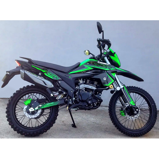 Мотоцикл FORTE FT300GY-C5D Зеленый, фото , изображение 4