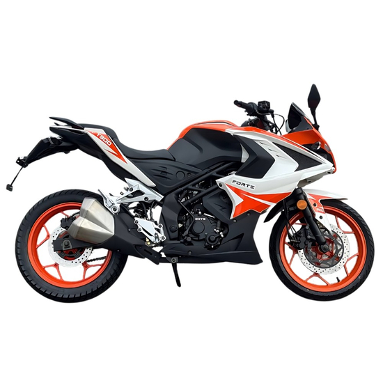 Мотоцикл FORTE FT300-R1 Оранжевый, фото , изображение 13