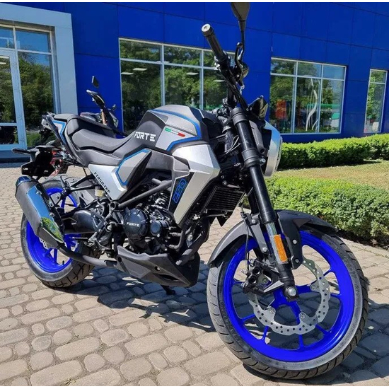 Мотоцикл FORTE FT250-CKP (CK-V8) Чёрно-синий (матовий), фото , изображение 27