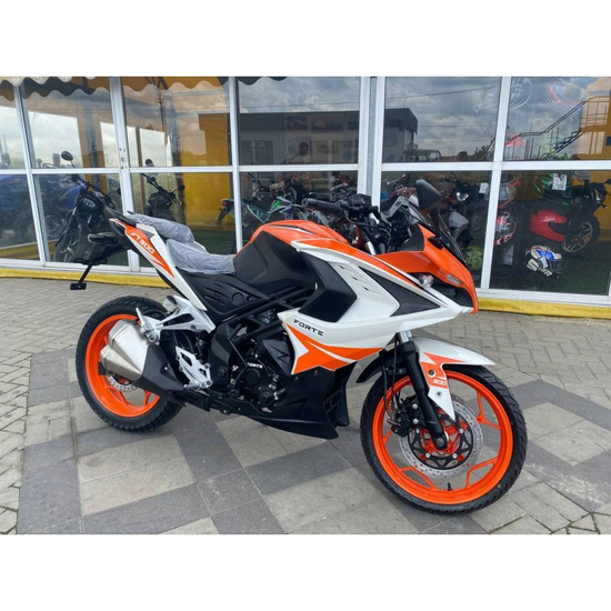 Мотоцикл FORTE FT300-R1 Оранжевый, фото , изображение 6