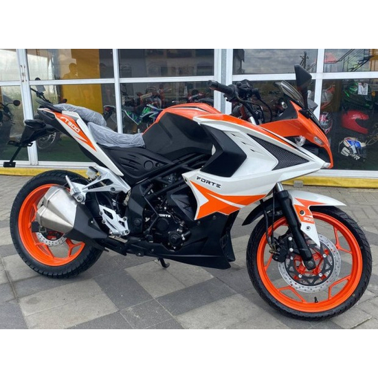 Мотоцикл FORTE FT300-R1 Оранжевый, фото , изображение 8