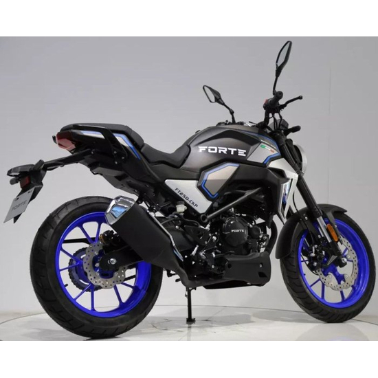Мотоцикл FORTE FT250-CKP (CK-V8) Чёрно-синий (матовий), фото , изображение 11