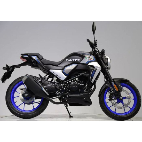 Мотоцикл FORTE FT250-CKP (CK-V8) Чёрно-синий (матовий), фото , изображение 13
