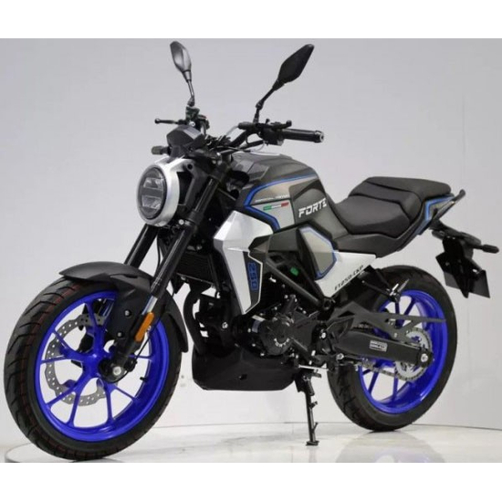 Мотоцикл FORTE FT250-CKP (CK-V8) Чёрно-синий (матовий), фото , изображение 17