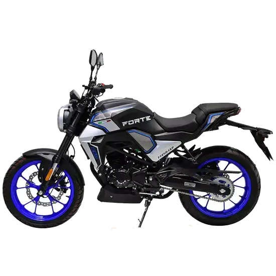 Мотоцикл FORTE FT250-CKP (CK-V8) Чёрно-синий (матовий), фото , изображение 19