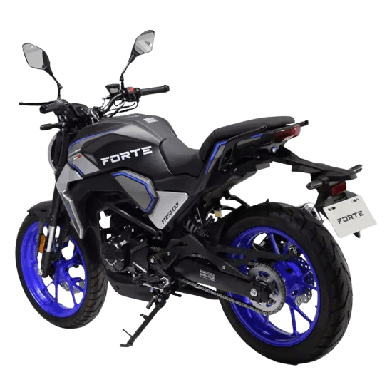 Мотоцикл FORTE FT250-CKP (CK-V8) Чёрно-синий (матовий), фото , изображение 21