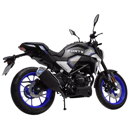 Мотоцикл FORTE FT250-CKP (CK-V8) Чёрно-синий (матовий), фото , изображение 22