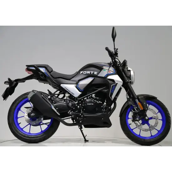 Мотоцикл FORTE FT250-CKP (CK-V8) Чёрно-синий (матовий), фото , изображение 5