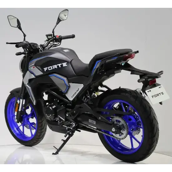 Мотоцикл FORTE FT250-CKP (CK-V8) Чёрно-синий (матовий), фото , изображение 8