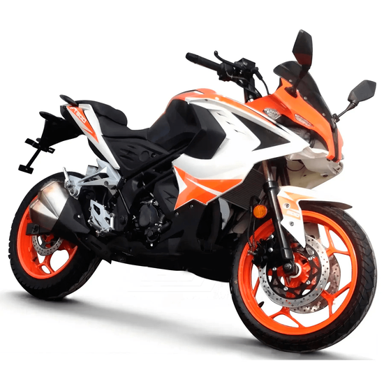 Мотоцикл FORTE FT300-R1 Оранжевый, фото , изображение 2