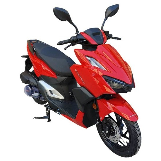 Скутер Viper VP150X-VMAX Storm Красный, фото , изображение 3