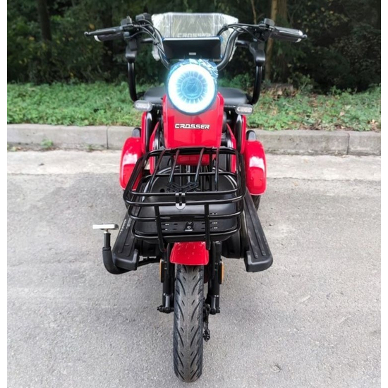 Электротрайк Crosser TR1 Красный, Цвет: Красный, фото , изображение 5