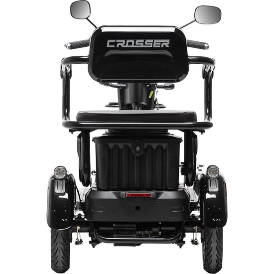 Электротрайк Crosser TR1 Черный, Цвет: Чёрный, фото , изображение 4