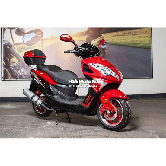 Скутерок Viper Storm 150 New Червоний, image , зображення 4