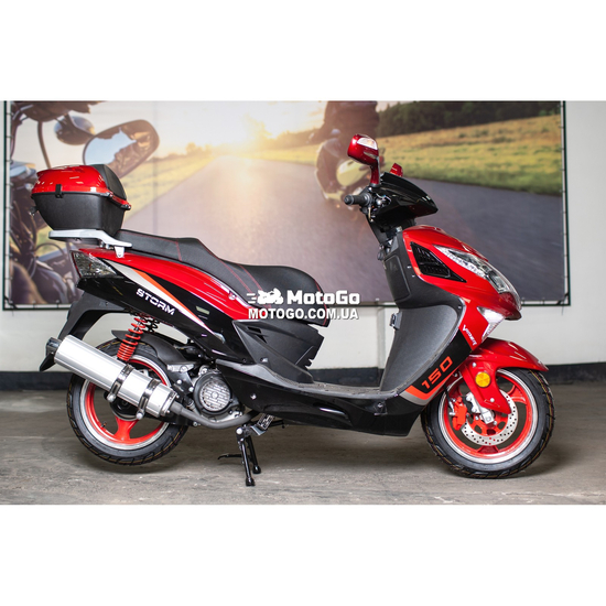 Скутерок Viper Storm 150 New Червоний, image , зображення 2